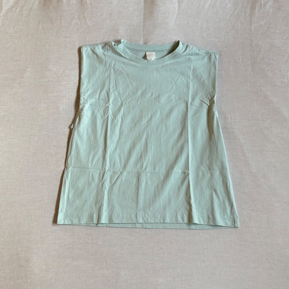 Mint Green Muscle Tee - Picture 2 of 6